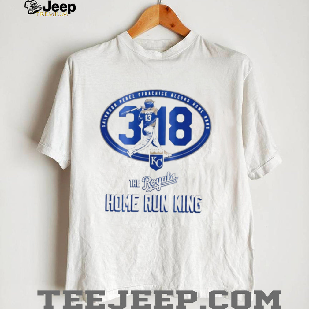 Salvador Perez Kansas City Royals Franchise Record Home Runs King shirt