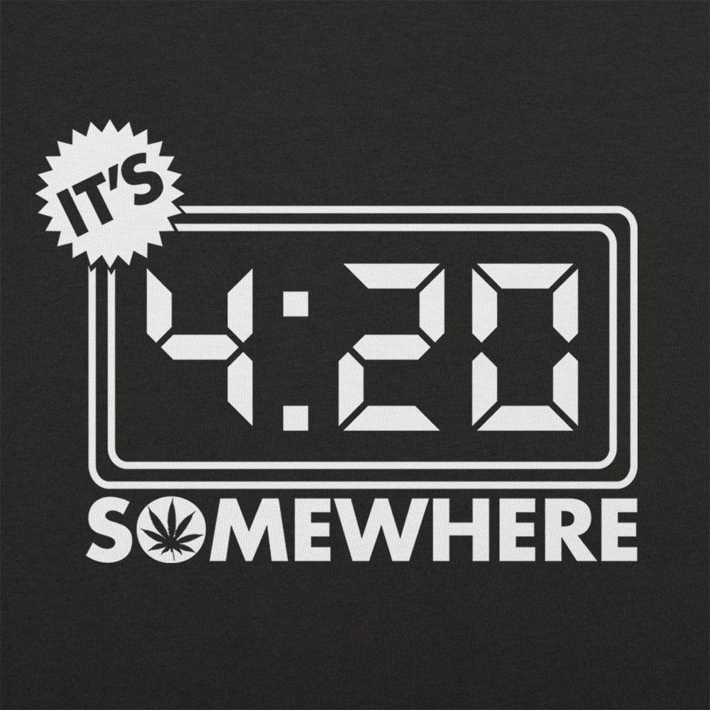 It's 4:20 Somewhere Digital Clock