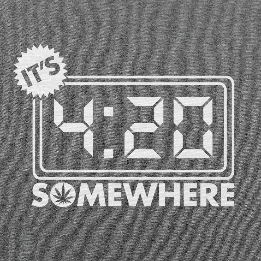 It's 4:20 Somewhere Digital Clock