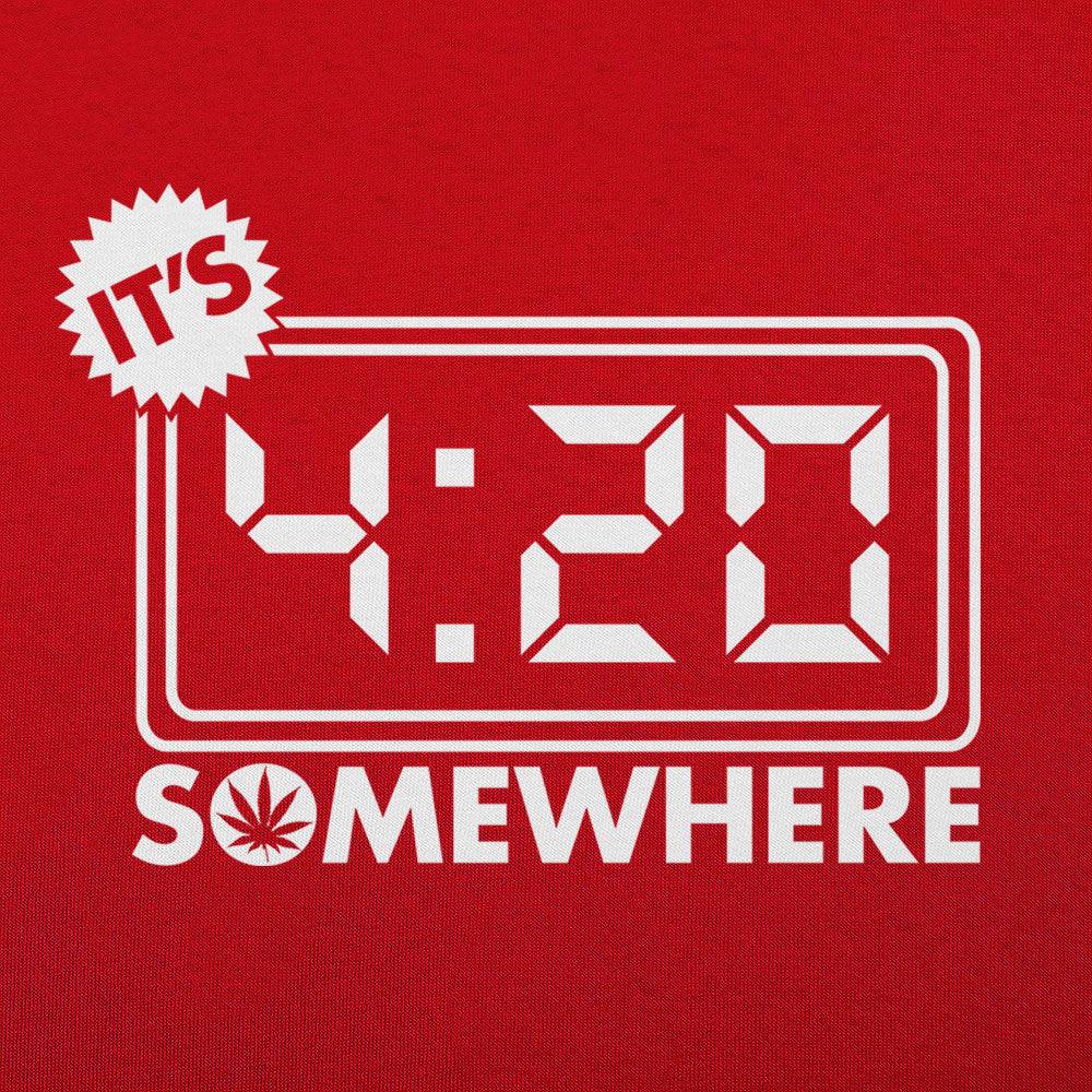 It's 4:20 Somewhere Digital Clock