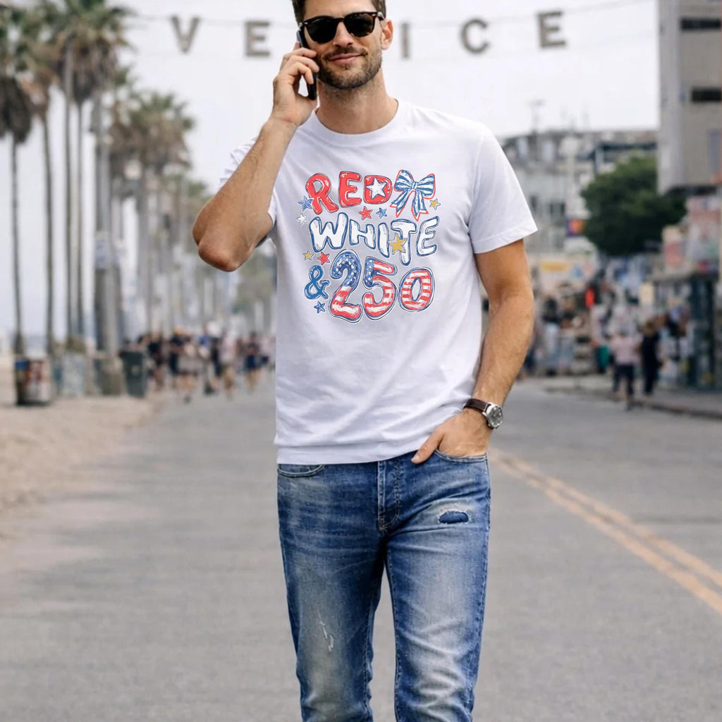 4th Of July Red White And 250 Shirt