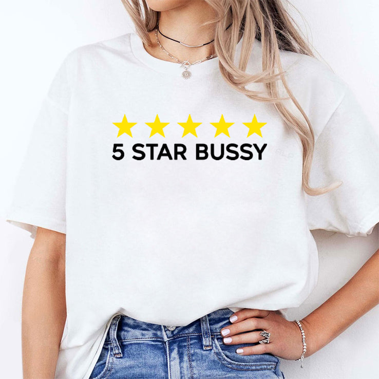 5 Star Bussy LGBTQ T Shirt