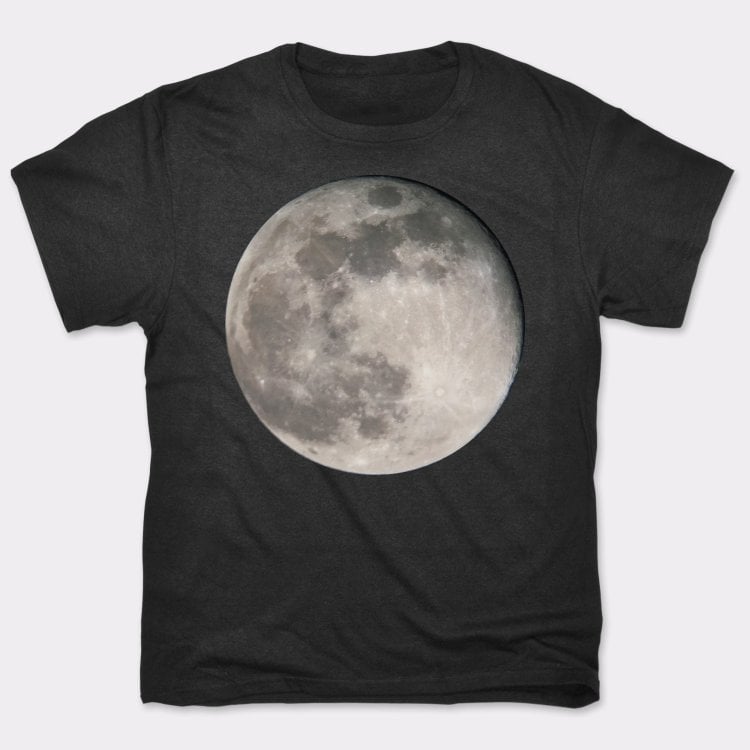 Full Moon Fever Realistic Moon Photograph