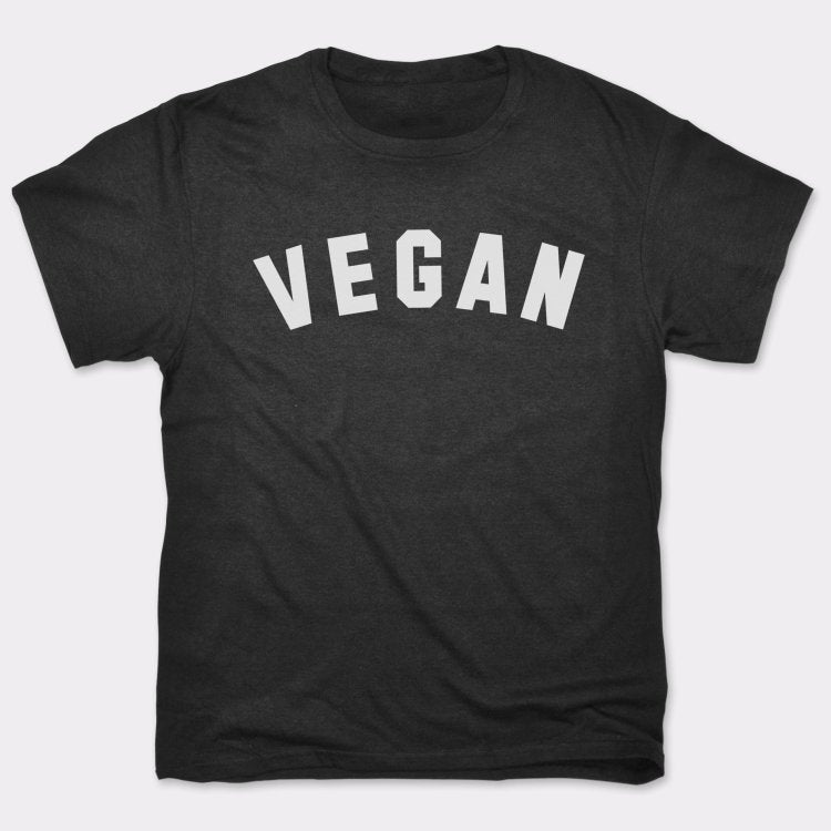 Vegan Collegiate Varsity Letters Design
