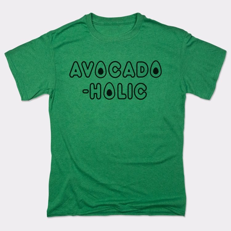 Avocado-Holic Funny Avocado Addict Pun