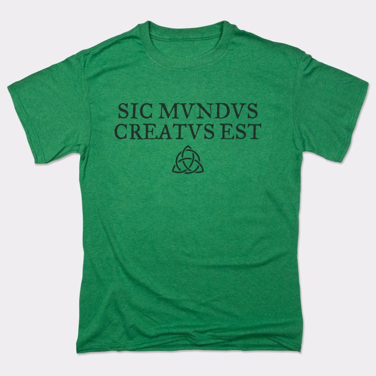 Sic Mundus Creatus Est Time Travel Symbol