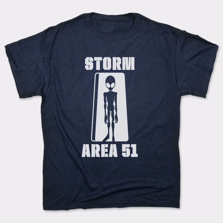 Storm Area 51 Alien Silhouette