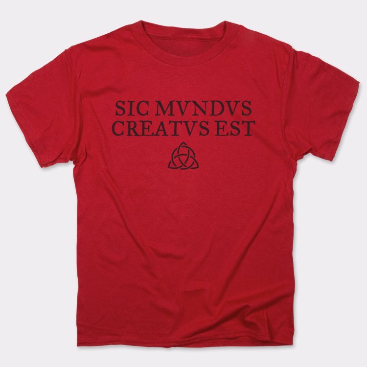 Sic Mundus Creatus Est Time Travel Symbol