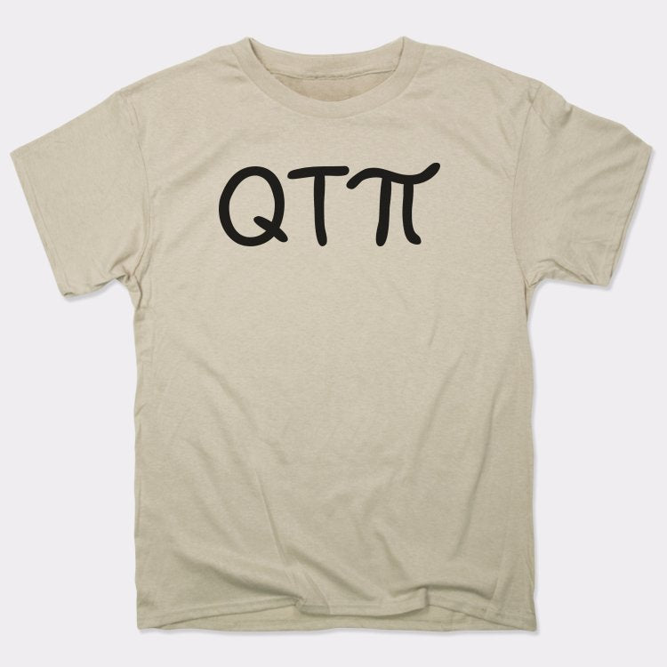 Cutie Pi Math Pun with Pi Symbol