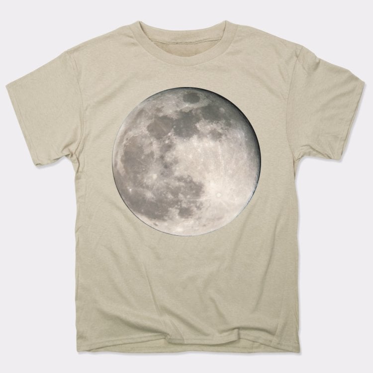 Full Moon Fever Realistic Moon Photograph