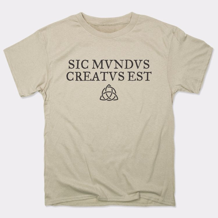 Sic Mundus Creatus Est Time Travel Symbol