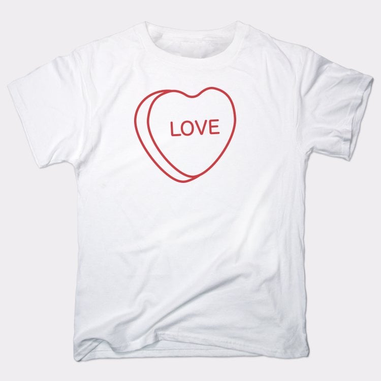 Candy Heart Love Valentine Conversation Heart