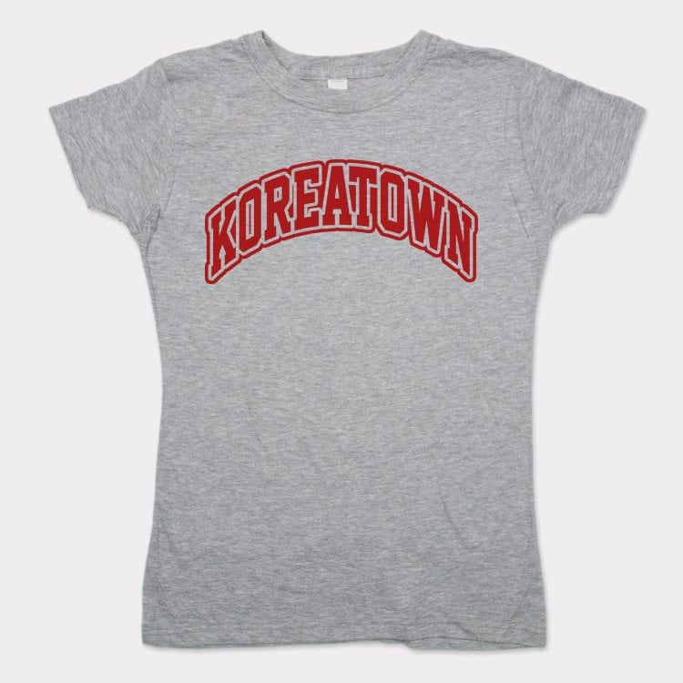 Koreatown Varsity Style Text