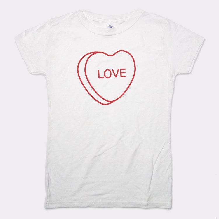Candy Heart Love Valentine Conversation Heart