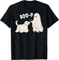 Boo Boo-P Dog Ghost Halloween Dog Lovers Dog Mom Unisex T-shirt, Sweatshirt, Hoodie (1)