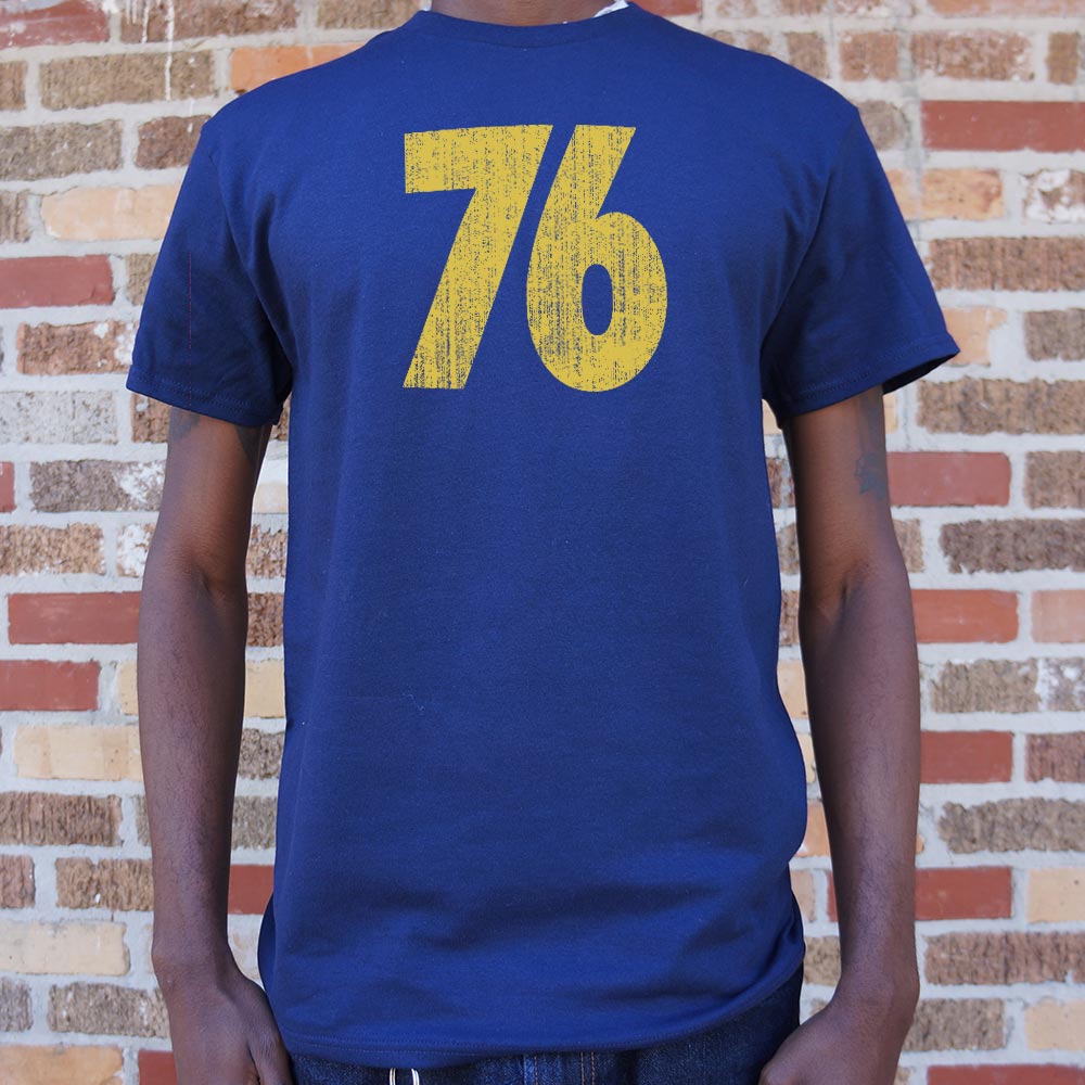 Vault 76 Distressed Underground Bunker Graphic