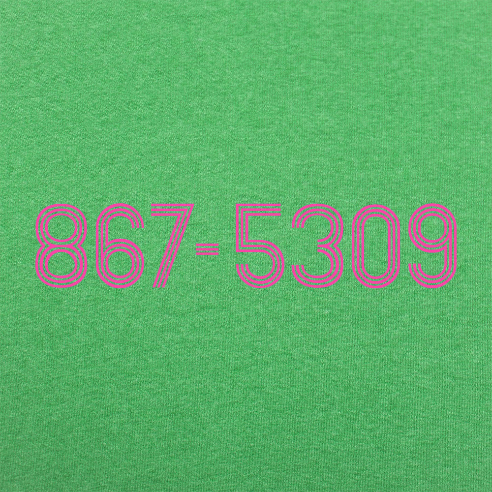 867-5309 Jenny's Retro Neon Phone Number