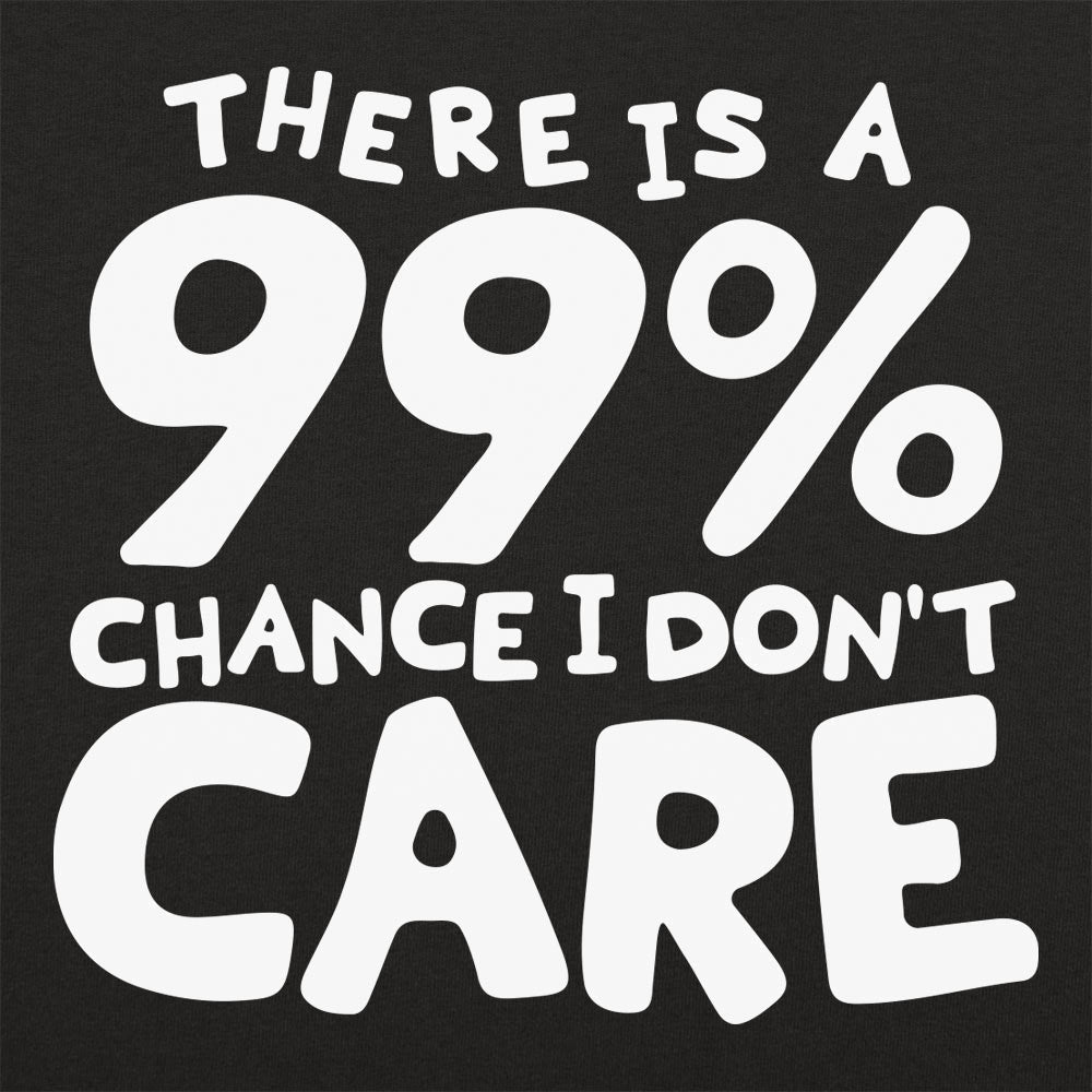 There Is a 99% Chance I Don't Care