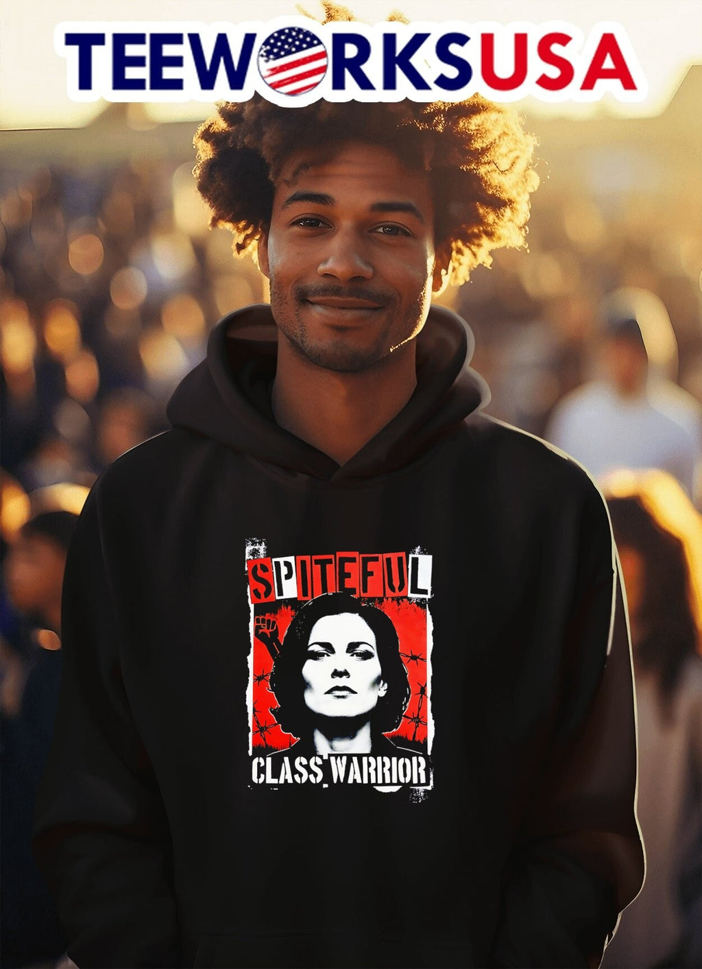 Spiteful Class Warrior Woman Shirt
