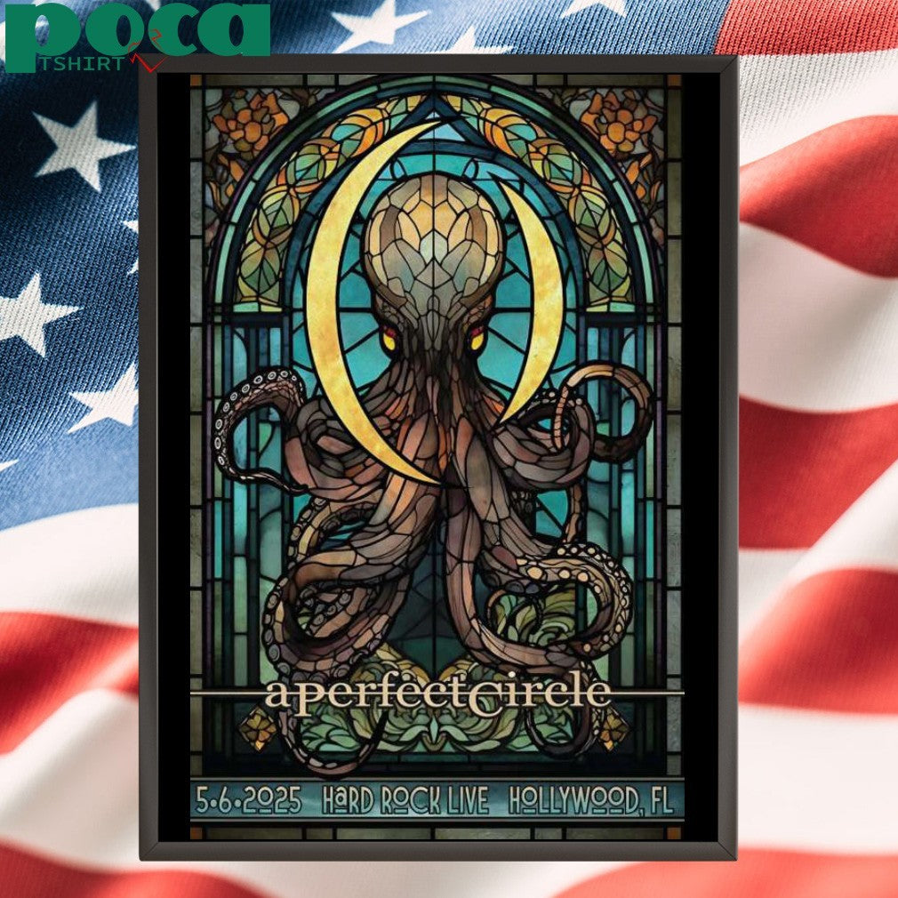 A Perfect Circle On May 6, 2025 In Hollywood, FL Tour Poster Shirt