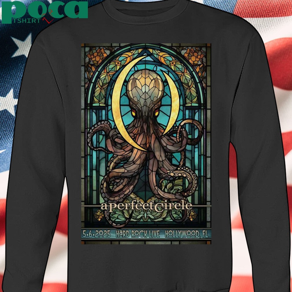 A Perfect Circle On May 6, 2025 In Hollywood, FL Tour Poster Shirt