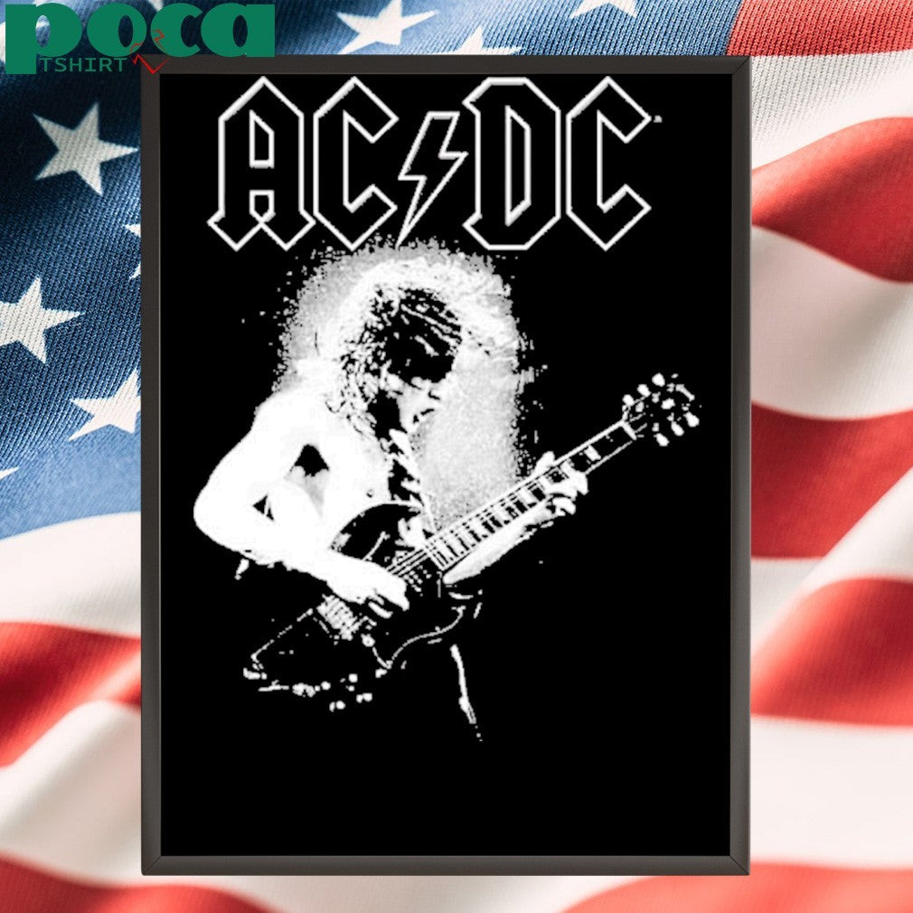 ACDC Angus Electric PWR UP EU Tour 2025 Cities List Start In Prague CZ Black Two Sided Print Unisex T-Shirt