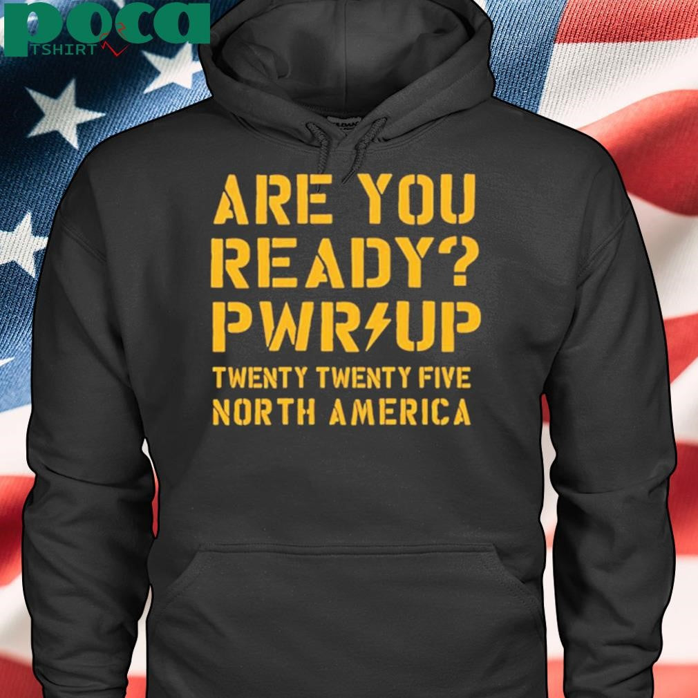 ACDC Are You Ready PWR UP North America 2025 shirt