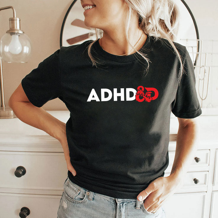 ADHD & D Dungeons And Dragons Shirt