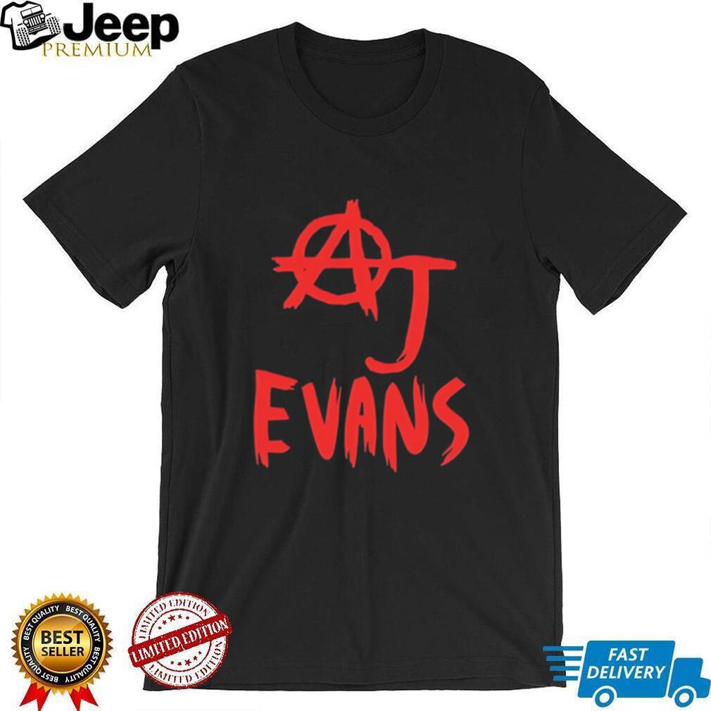 AJ Evans logo shirt