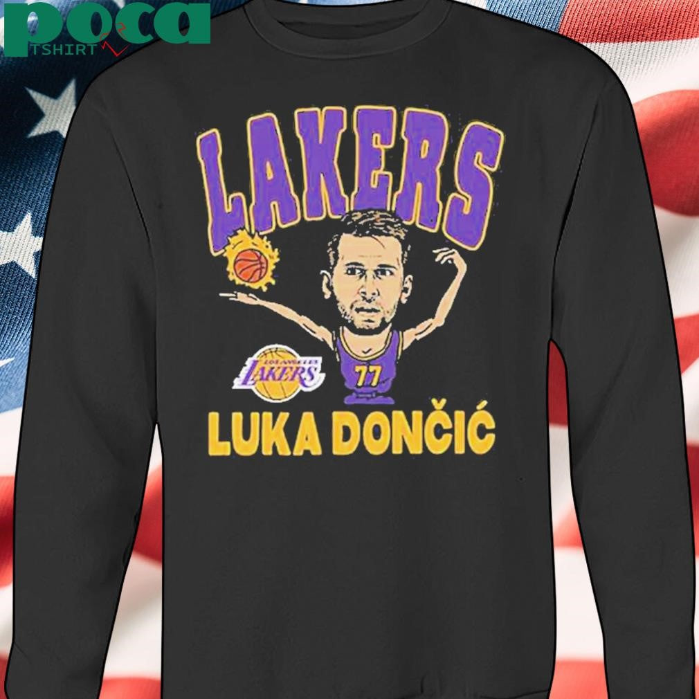 Authorized Luka Doncic Los Angeles Lakers Homage Player Graphicshirt