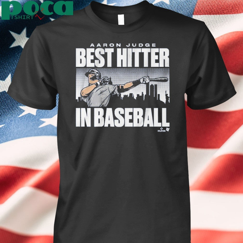 Aaron Judge best hitter in baseball shirt