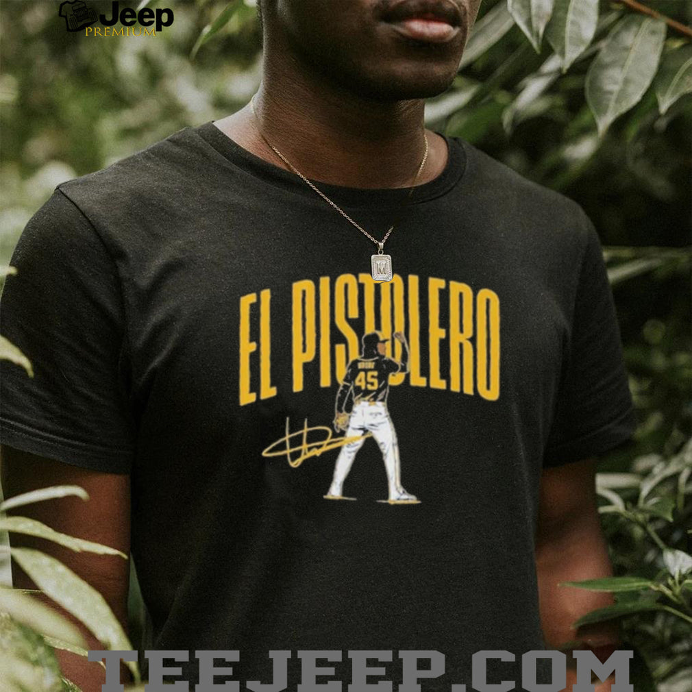 Abner Uribe Milwaukee Brewers El Pistolero signature shirt