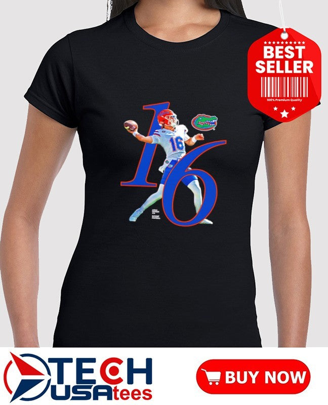 Aidan Warner #16 Florida Gators Breakthrough Series shirt