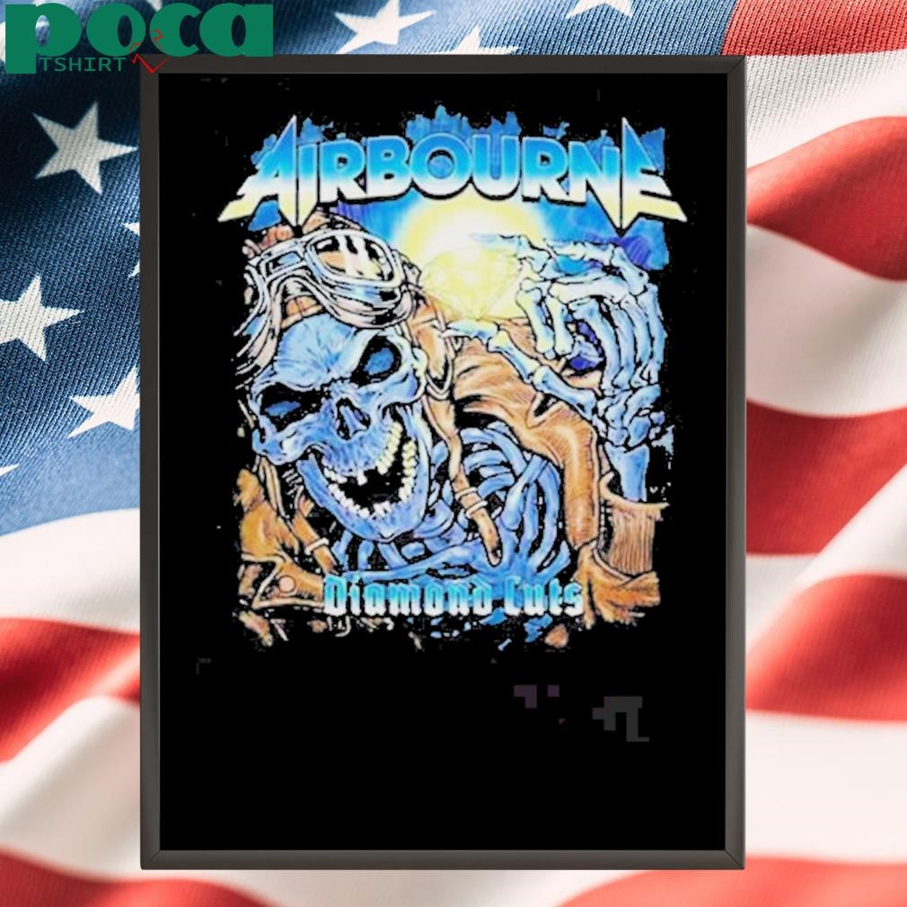 Airbourne Diamond Cuts Cover T-Shirt