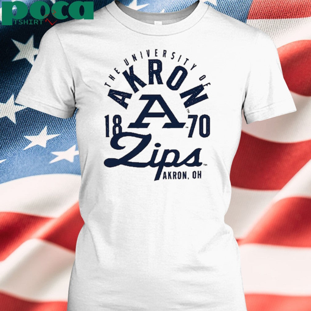 Akron Zips Comfort Colors Mascot Overlay T-Shirt
