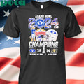 Alamo Bowl 2024 Champions Byu Cougars mascot shirt