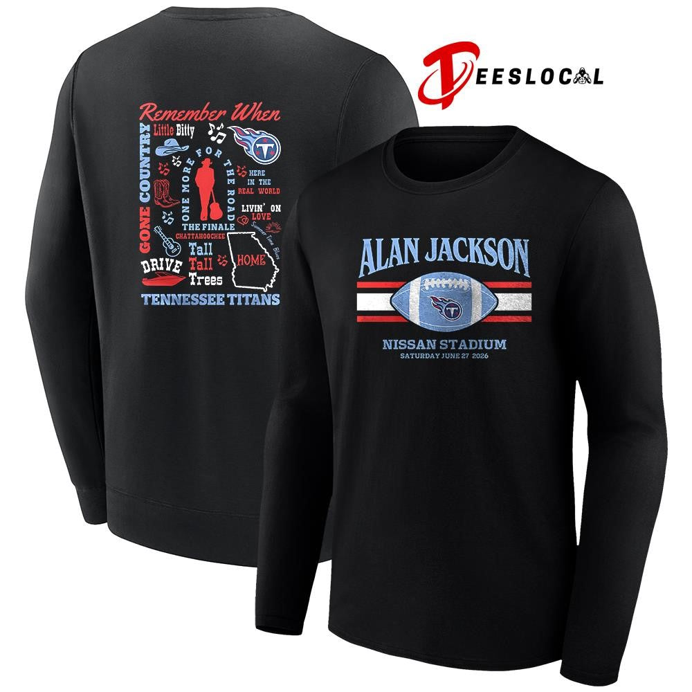 Alan Jackson Nissa Stadium remember when little bitty shirt