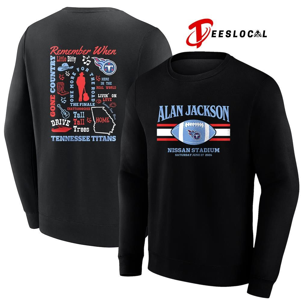 Alan Jackson Nissa Stadium remember when little bitty shirt