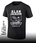 Alan Jackson Nissan Stadium Nashville 2026 Concert Tennessee Titans helmet shirt