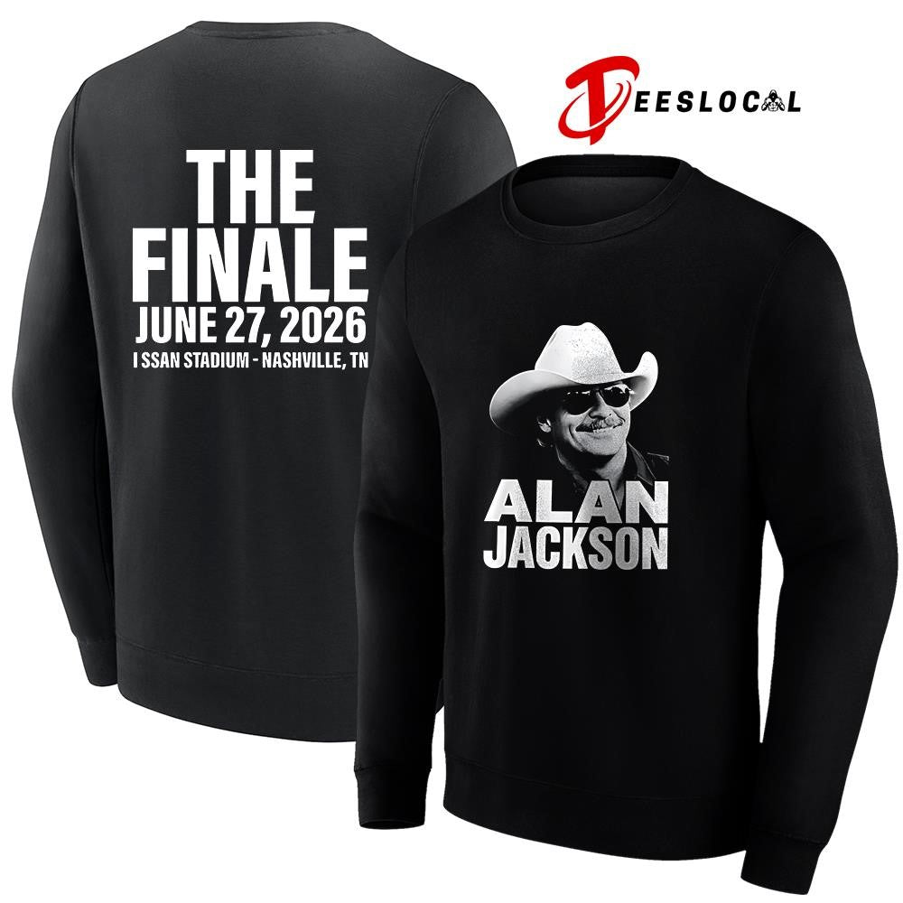 Alan Jackson the Finale portrait shirt
