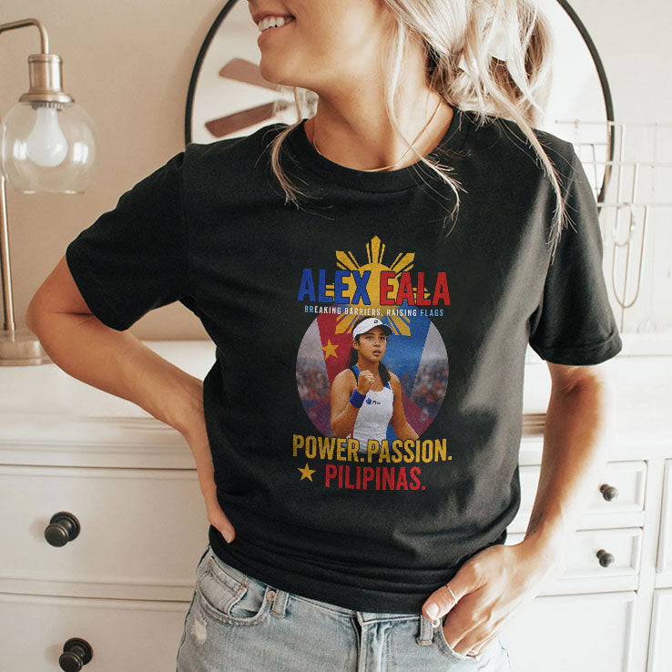 Alex Eala Philippines Tennis Pride T Shirt