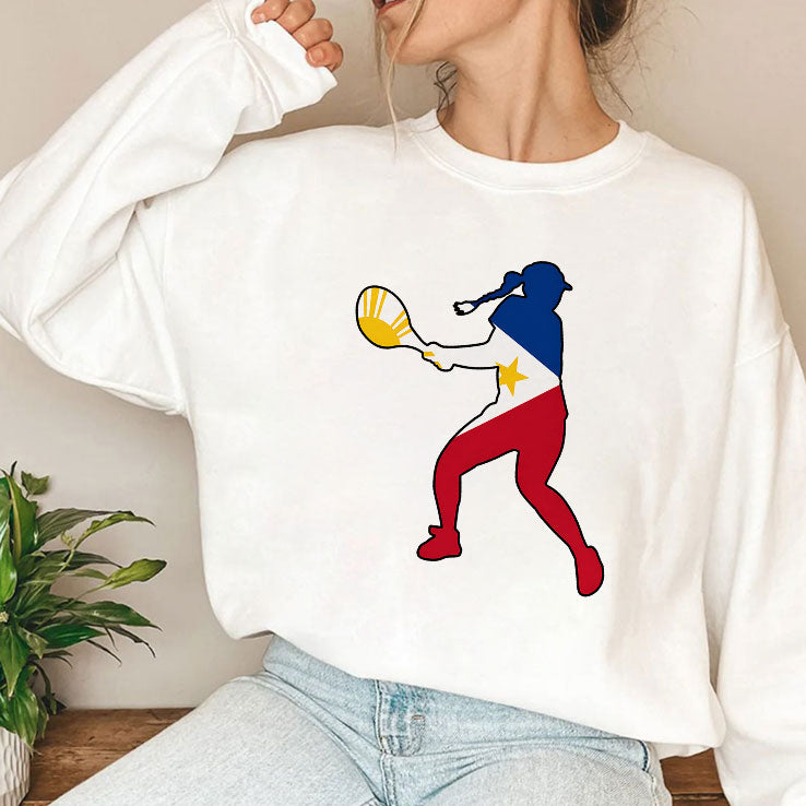 Alexandra Eala Tennis Philippines Flag T Shirt