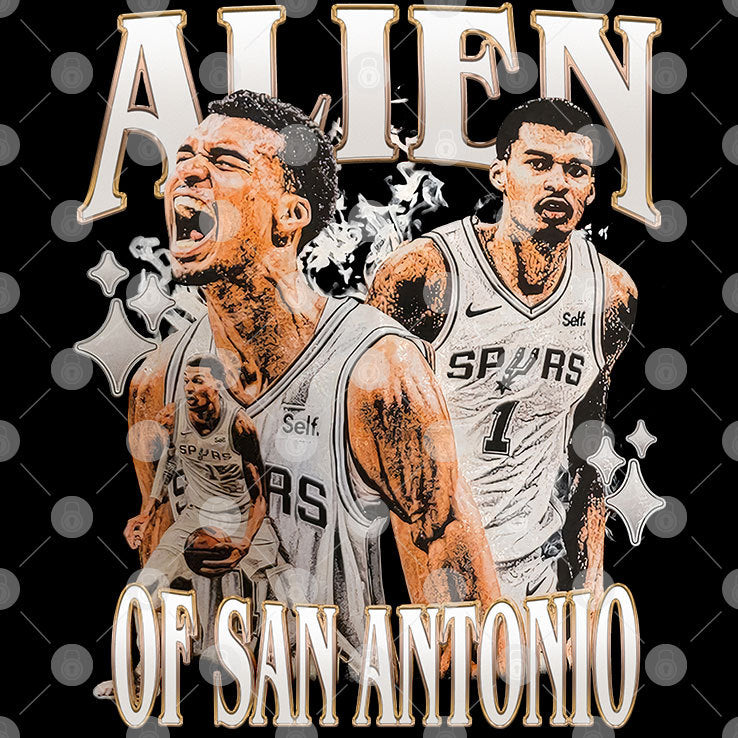 Alien Of San Antonio Spurs T Shirt