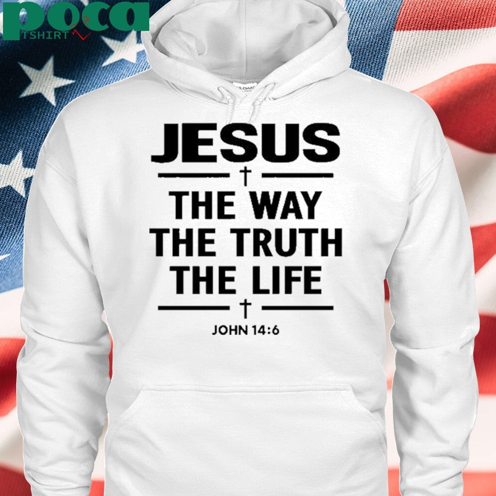 Alisson Becker Wearing Jesus The Way The Truth The Life Shirt