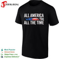 America Time Dan Bongino Show American Flag Patriotic Tee (1)