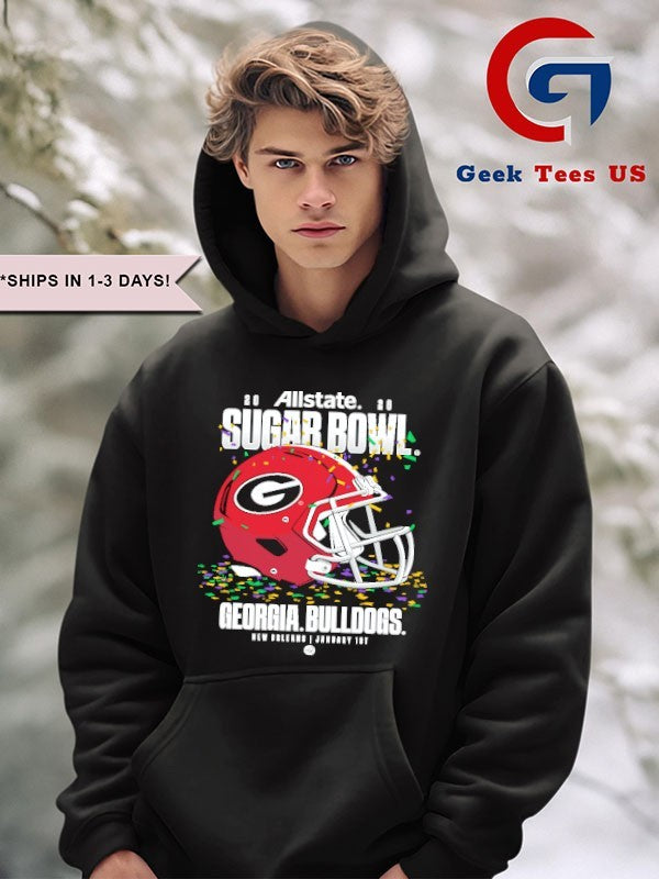 Allstate Sugar Bowl Georgia Bulldogs 2026 logo T-shirt