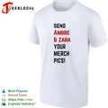 Ambre and Zara send your merch pics shirt