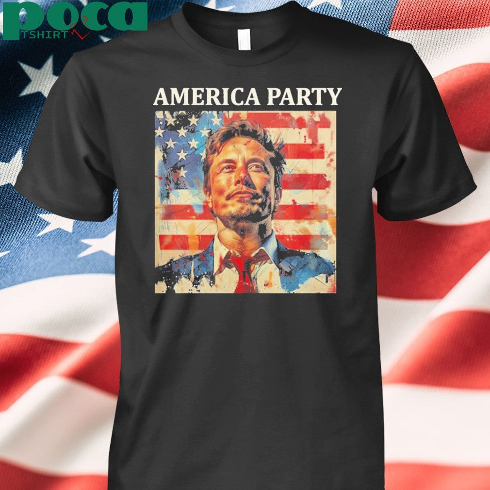 America Party x Future Vision Elon Musk shirt