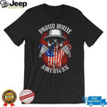 American Flag Skull Patriot Patriotic Skeleton T Shirt