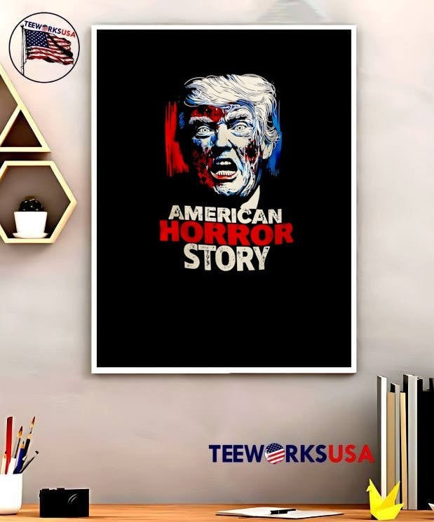 American Horror Story Donald Trump Zombie Portrait T-Shirt